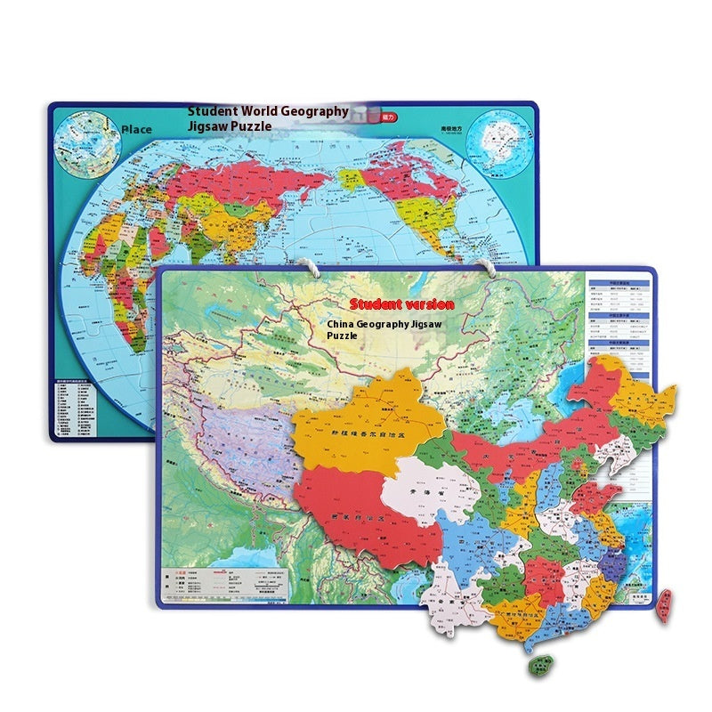 Rompecabeza Mapa Magnética 01 - Zhibo