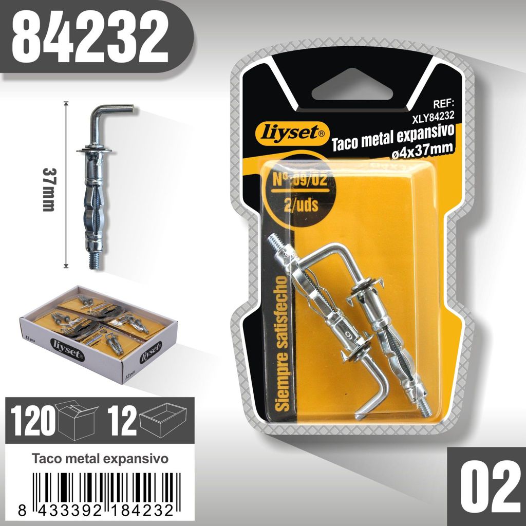 Liyset - Taco Metal Expansivo