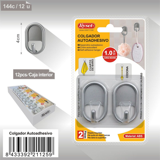 Liyset - Colgador sin Taladro