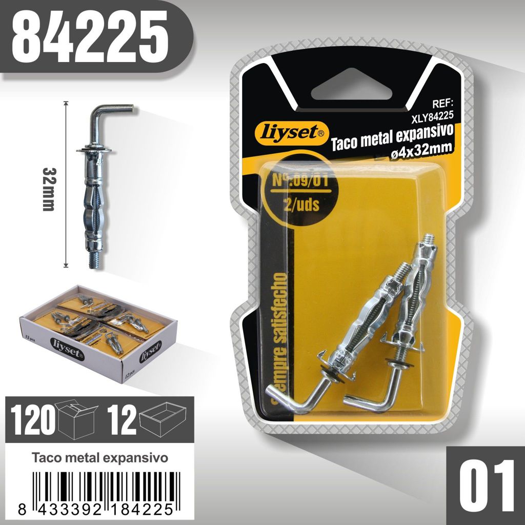Liyset - Taco Metal Expansivo