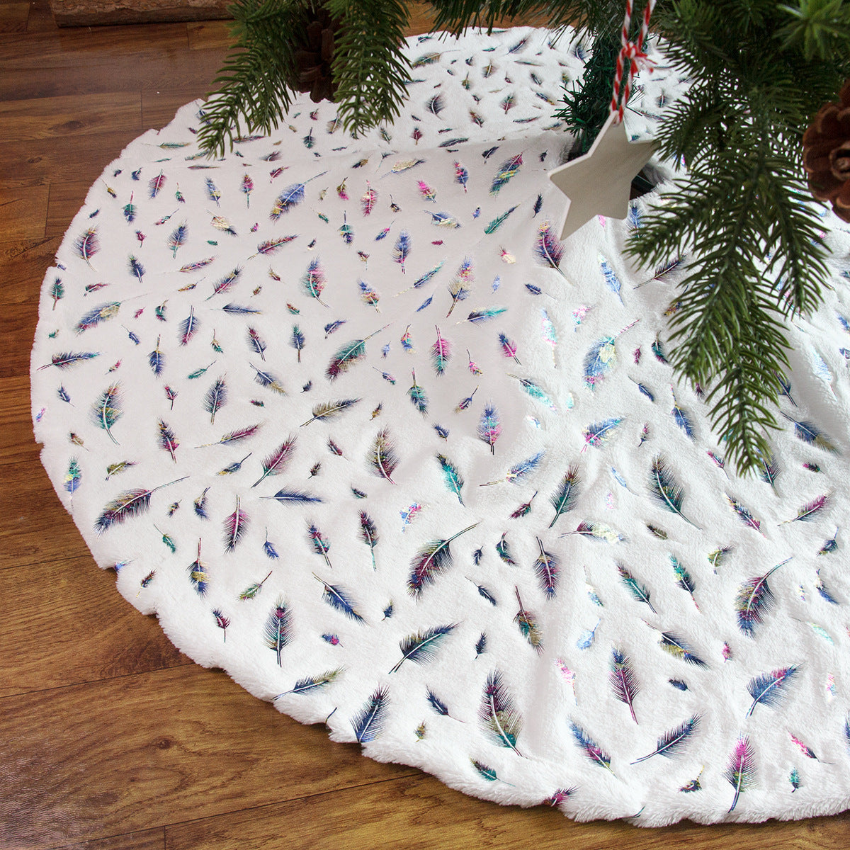 Navidad - falda de árbol de Navidad - Zhibo