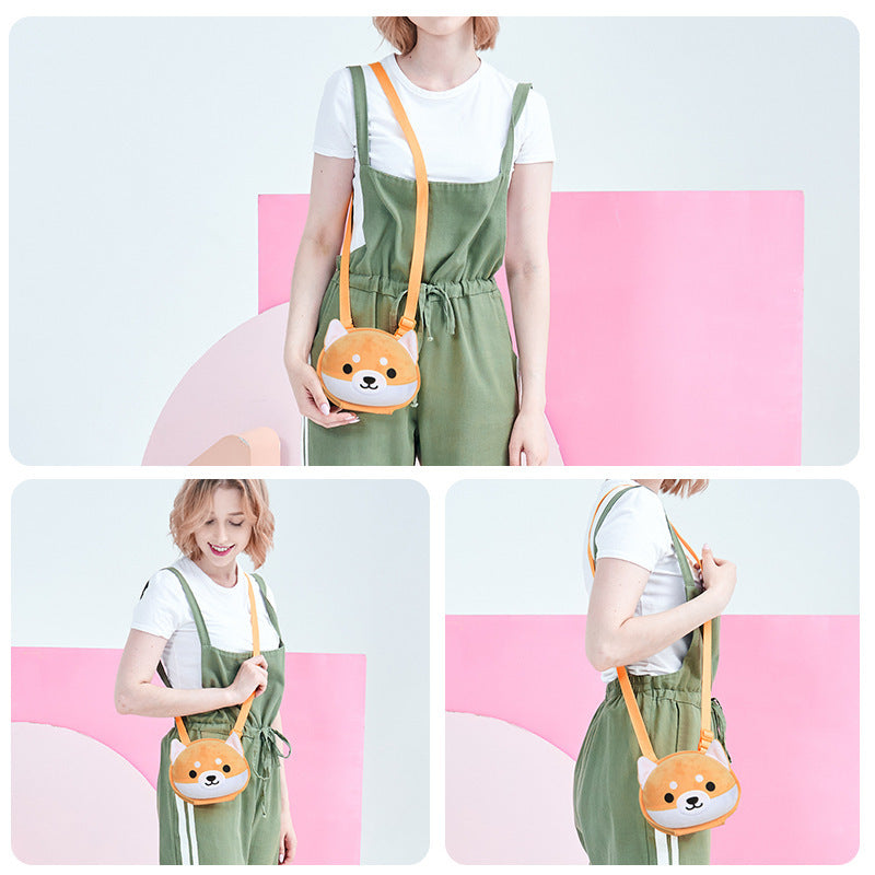 Bolso bandolera infantil en forma de Shiba Inu - Zhibo