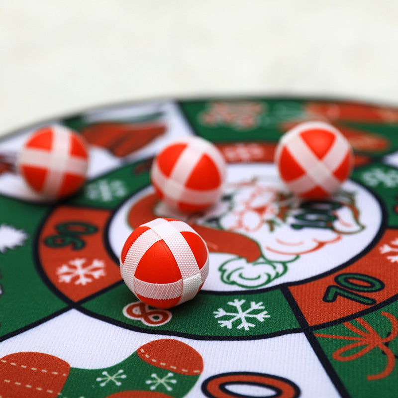 Navidad - Tablero de dardos con pelota - Zhibo