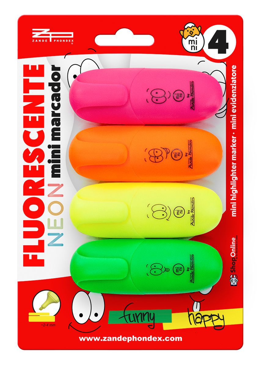Zp - 4 MINI FLUORESCENTE OVALADO