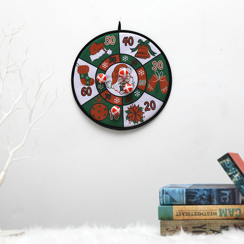 Navidad - Tablero de dardos con pelota - Zhibo
