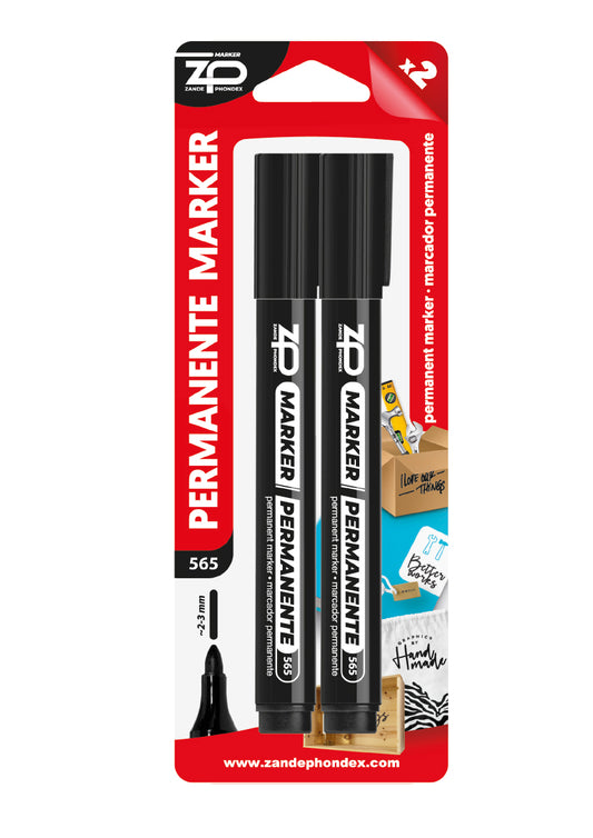 Zp - 2 PERMANENTES NEGRO 560