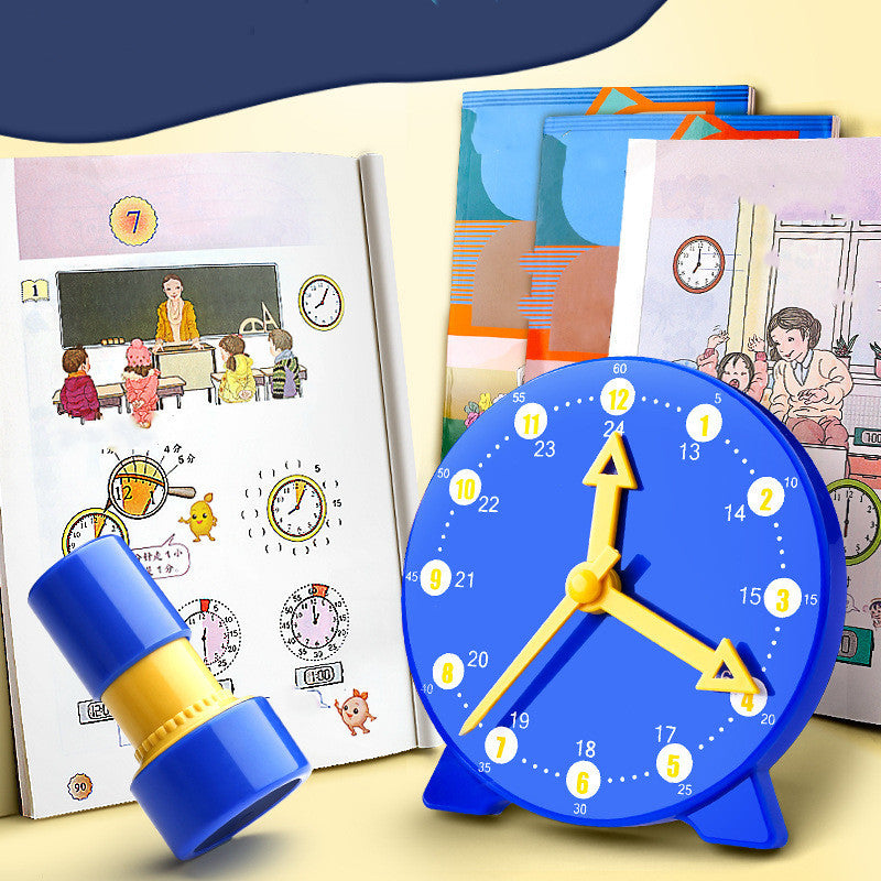Modelo de reloj de material didáctico para la primaria - Zhibo