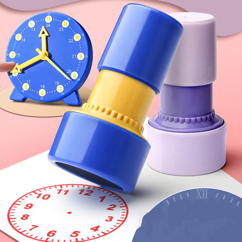 Modelo de reloj de material didáctico para la primaria - Zhibo