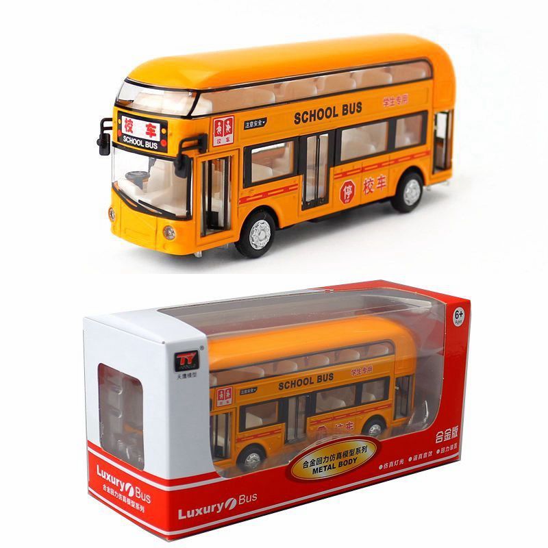 Juguetes - Coche de Autobús Escolar - Zhibo