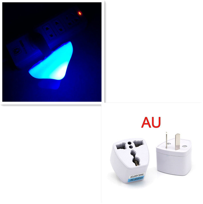 Lámpara de pared con luz nocturna LED tipo hongo