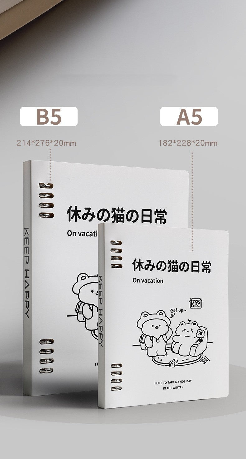 Cuaderno de espiral suelto B5 Cuaderno desmontable - Zhibo