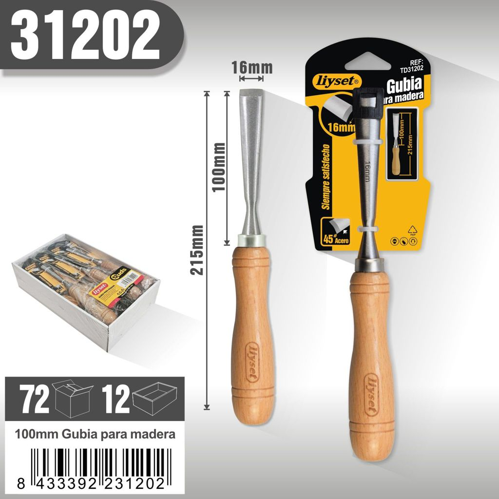 Liyset - Gubia para Madera