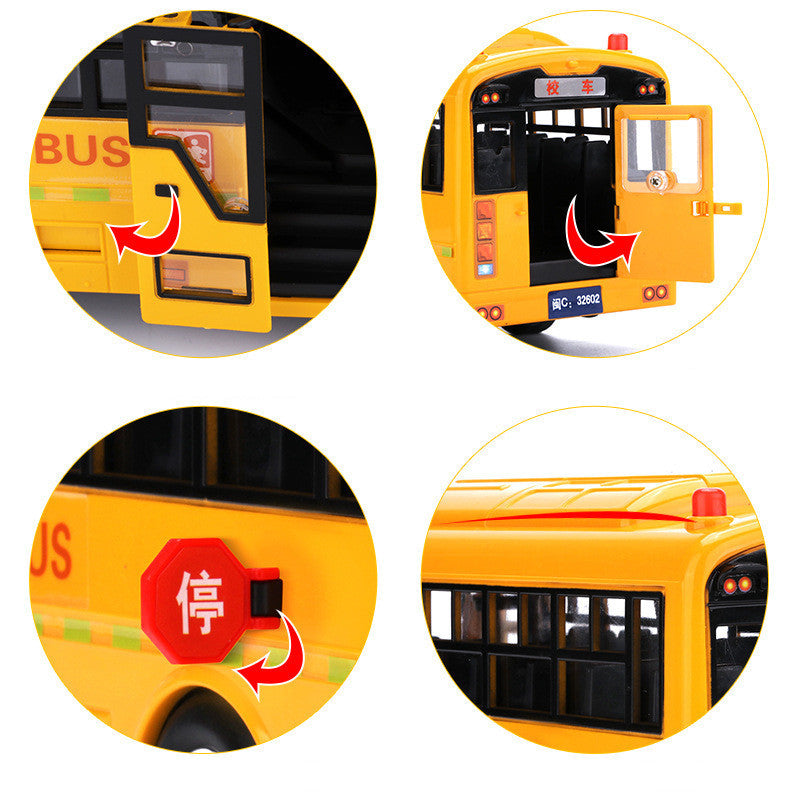 Juguete - Gran Autobús Escolar - Zhibo