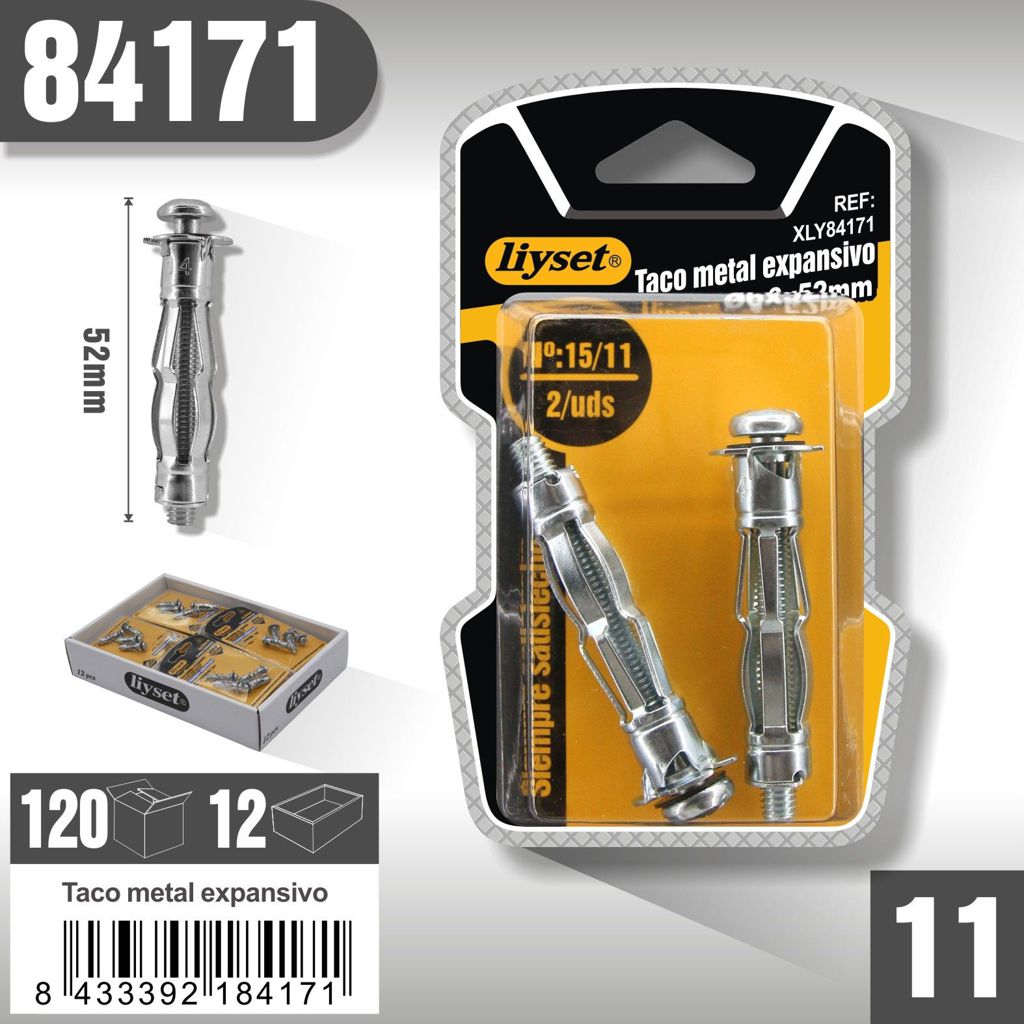 Liyset - Taco Metal Expansivo