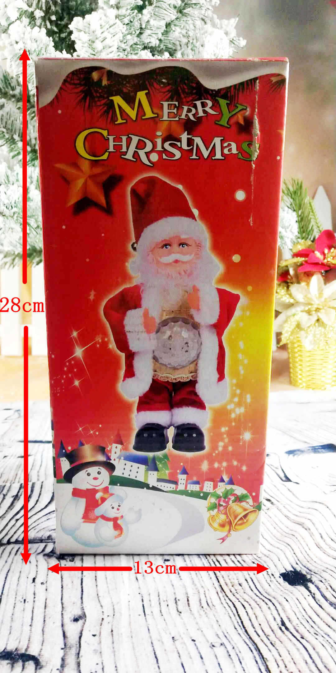 Navidad - Caja de música navideña - Zhibo