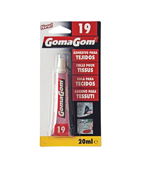 GomaGom - ADHESIVO PARA TEJIDOS 20ml