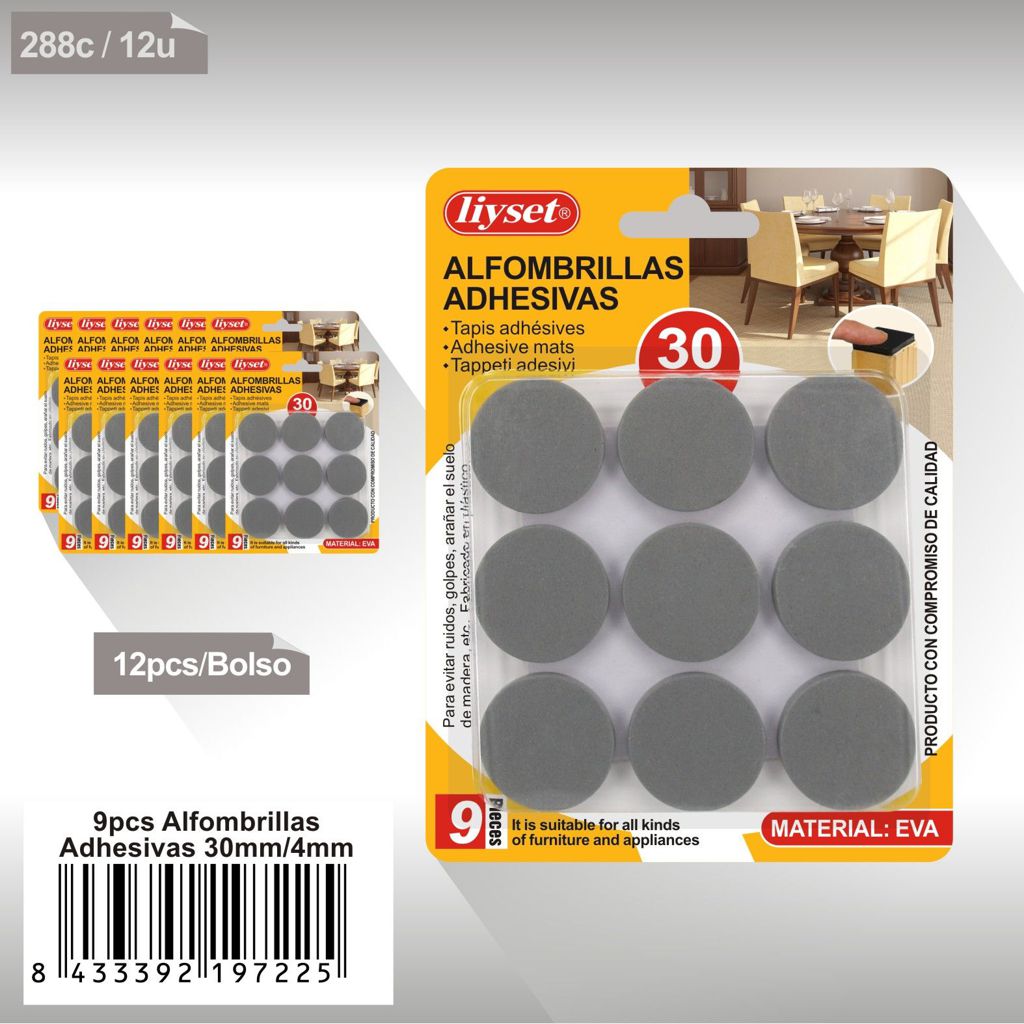 Liyset - Alfombrillas protectores para Patas de Muebles