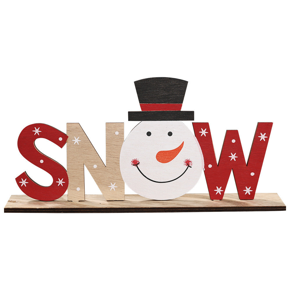 Navidad - Adorno navideño de madera - Zhibo