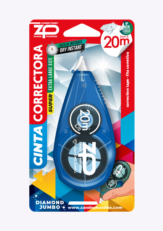 Zp - CINTA CORRECTORA DIAMOND 20M