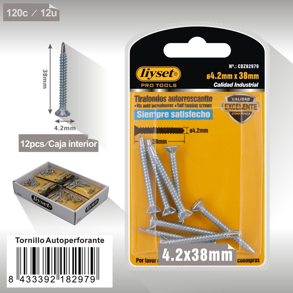 Liyset - Tornillo Autoperforante