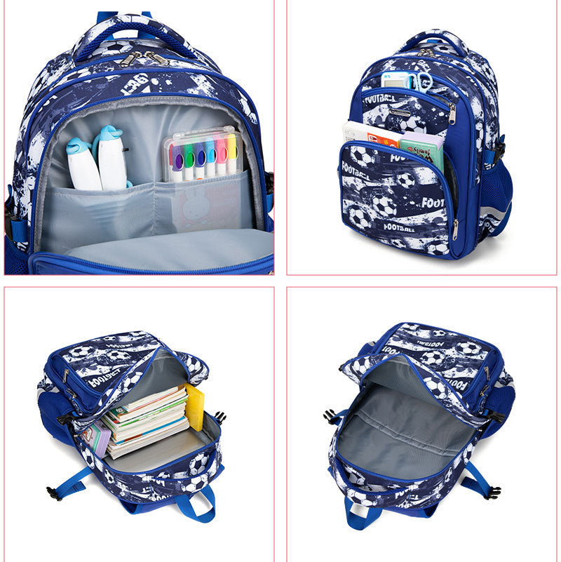 Mochila de fútbol para niño de primaria - Zhibo
