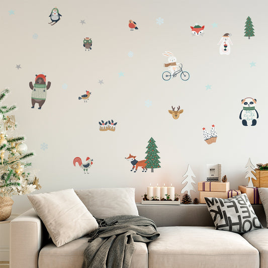 Navidad - Pegatina de pared - Zhibo