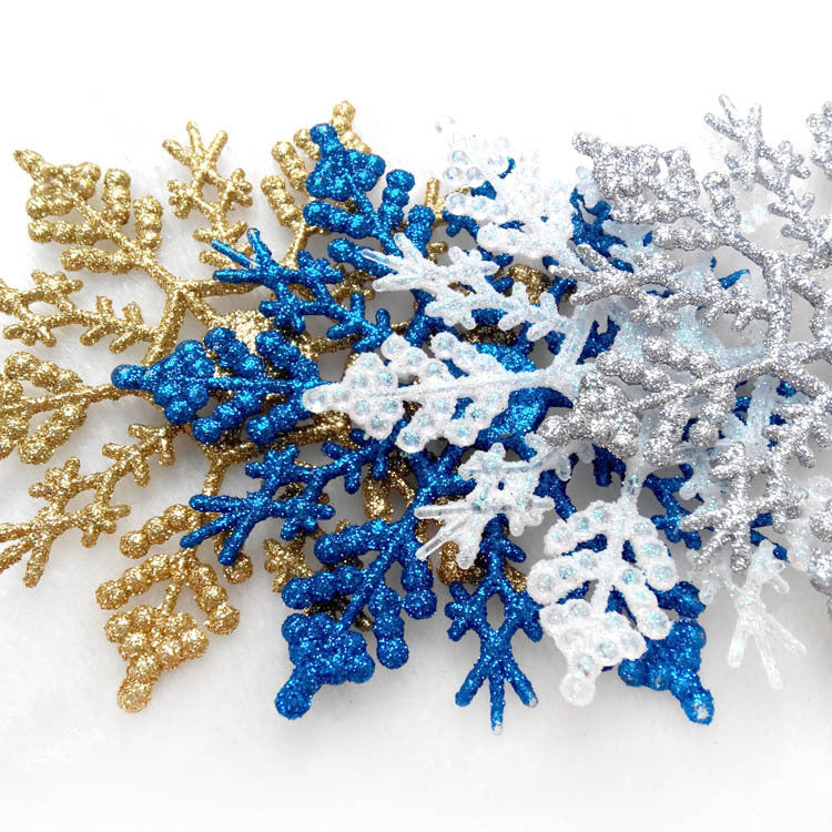Navidad - colgante para árbol, copo de nieve - Zhibo