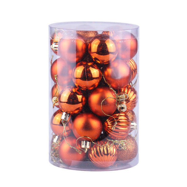 Navidad - Conjunto de 34 bolas de Navidad - Zhibo