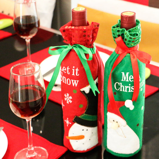 Navidad - Set de botellas de vino - Zhibo