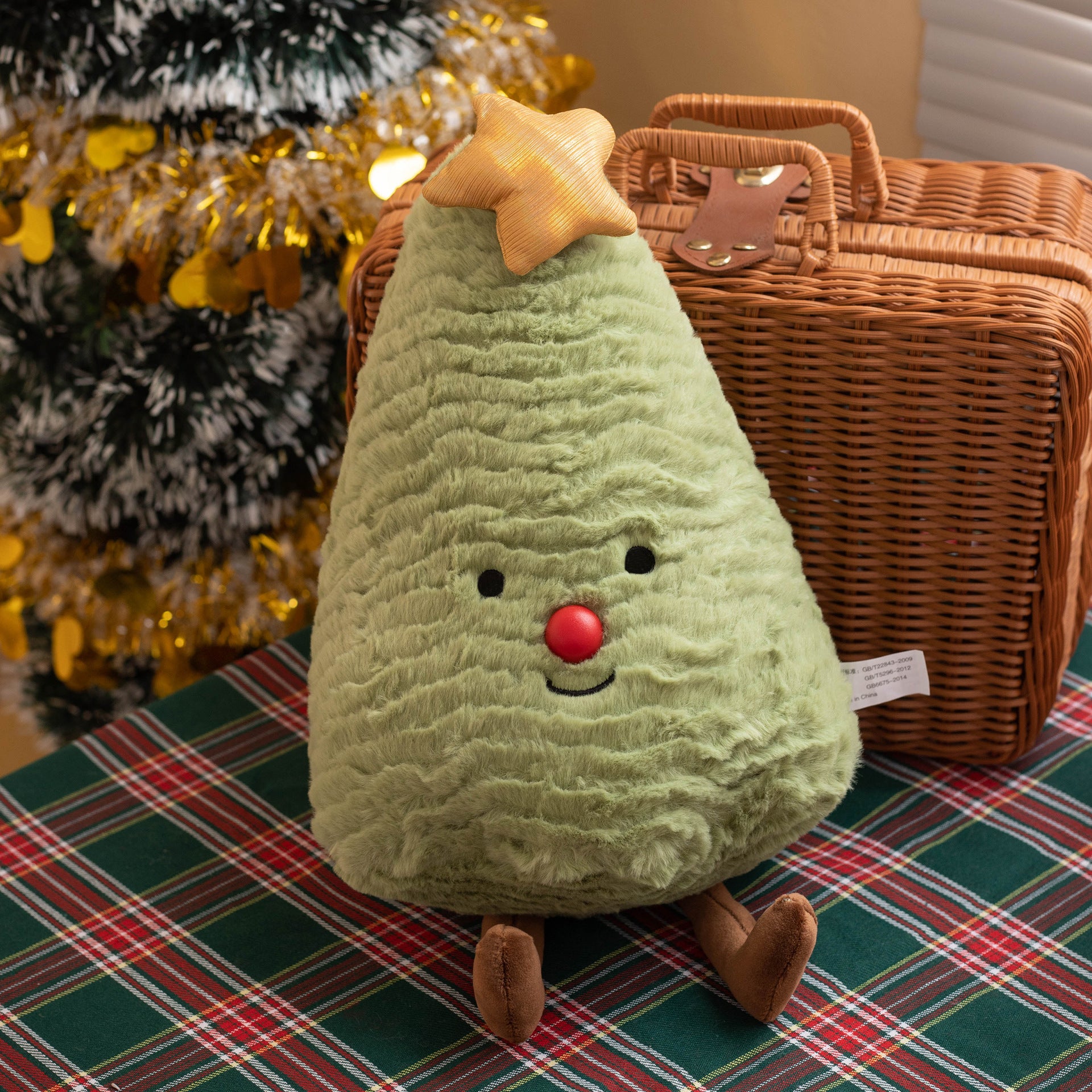 Navidad - Almohada de peluche - Zhibo