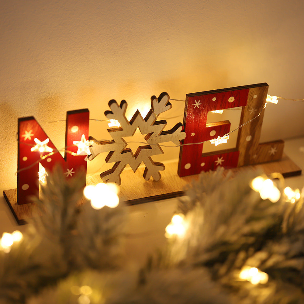 Navidad - Adorno navideño de madera - Zhibo