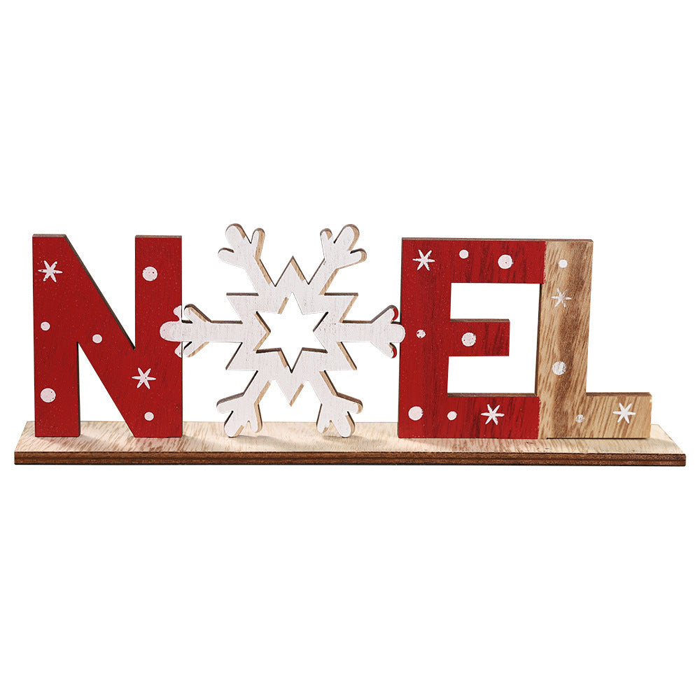Navidad - Adorno navideño de madera - Zhibo