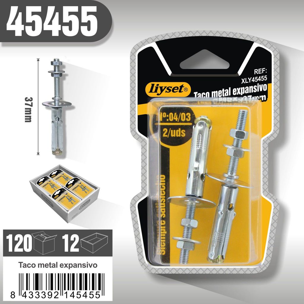 Liyset - Taco Metalico de Expansión