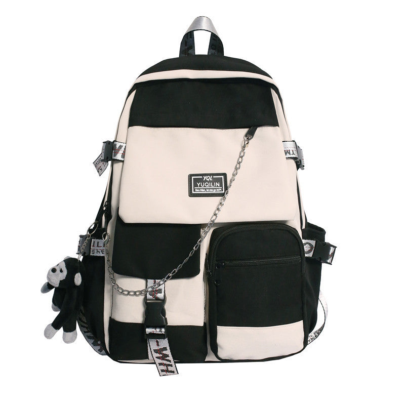 Junior High School College Students Backpack - Zhibo
