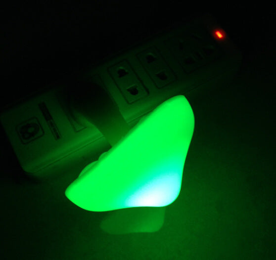 Lámpara de pared con luz nocturna LED tipo hongo
