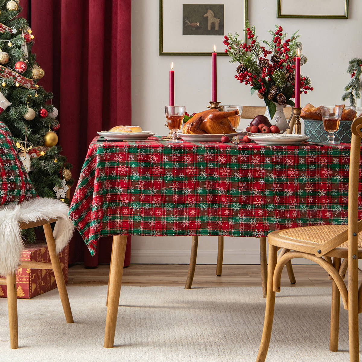 Navidad - mantel navideño - Zhibo