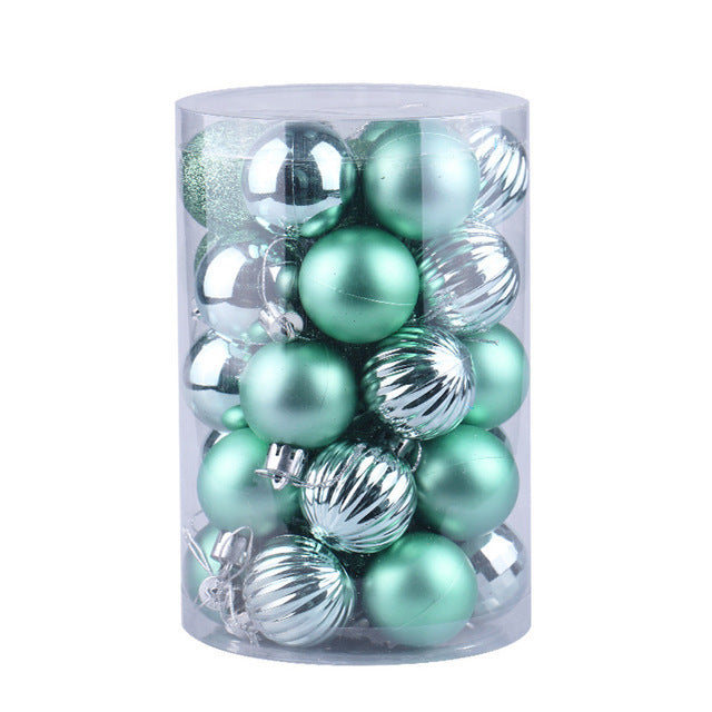 Navidad - Conjunto de 34 bolas de Navidad - Zhibo