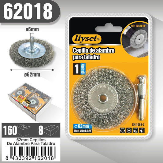 Liyset - Cepillo de Alambre para Taladro