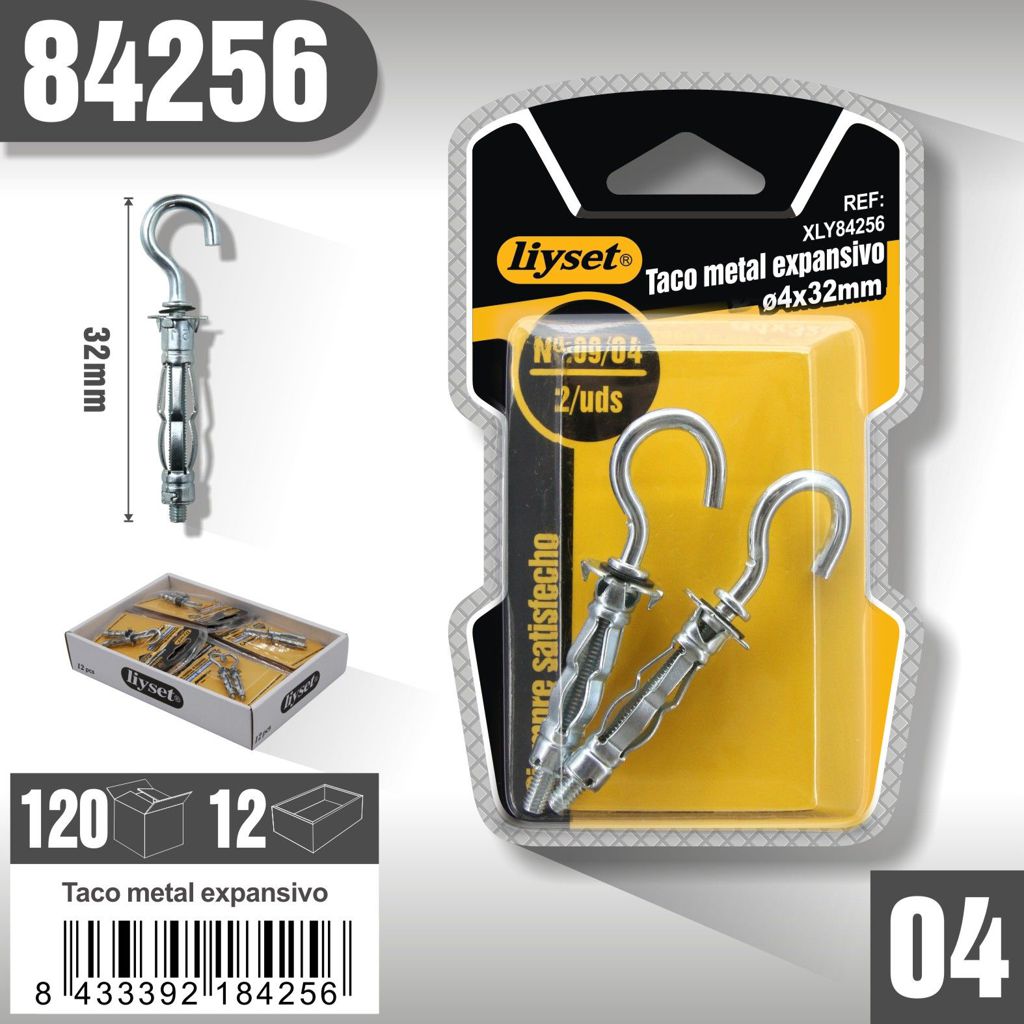 Liyset - Taco Metal Expansivo