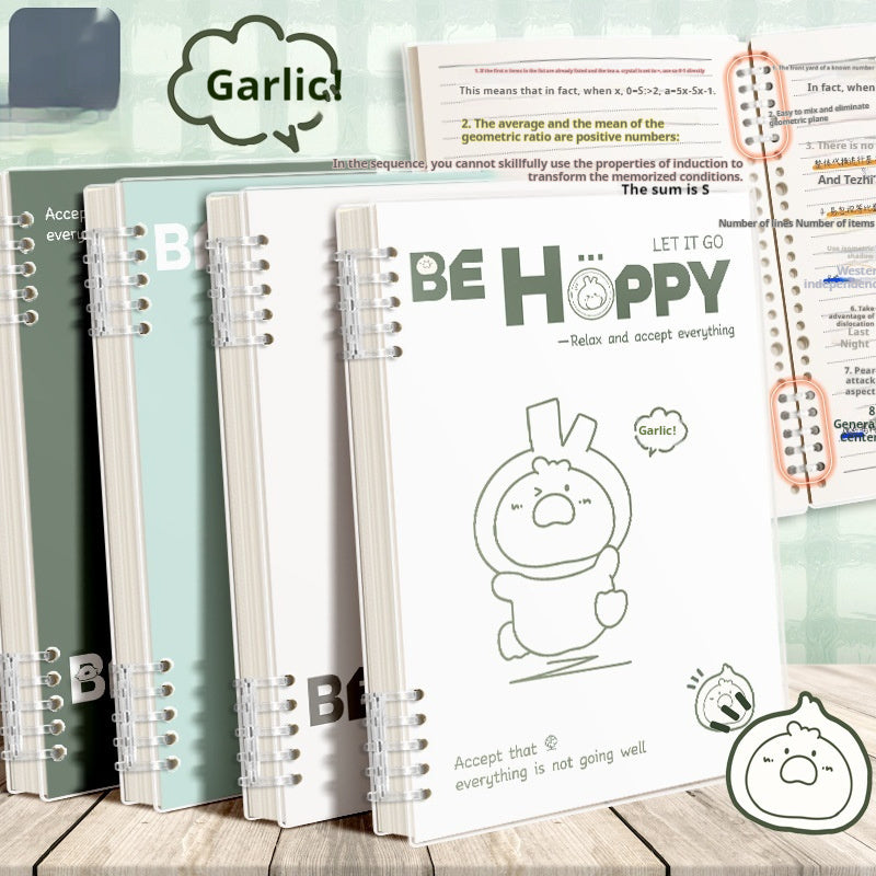 Escuela -  Cuaderno de espiral suelto - Zhibo