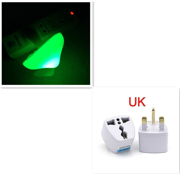 Lámpara de pared con luz nocturna LED tipo hongo