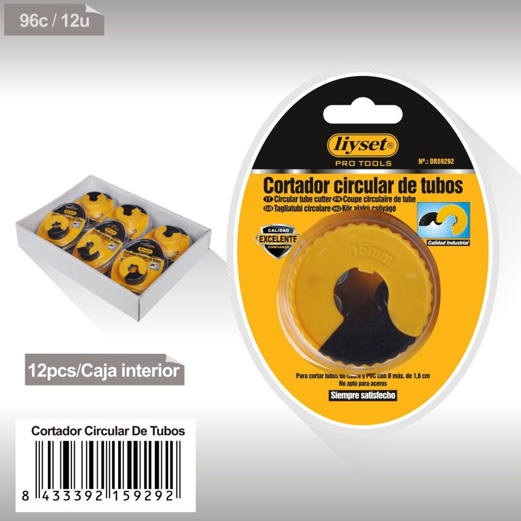 Liyset - Cortador Circular de Tubos