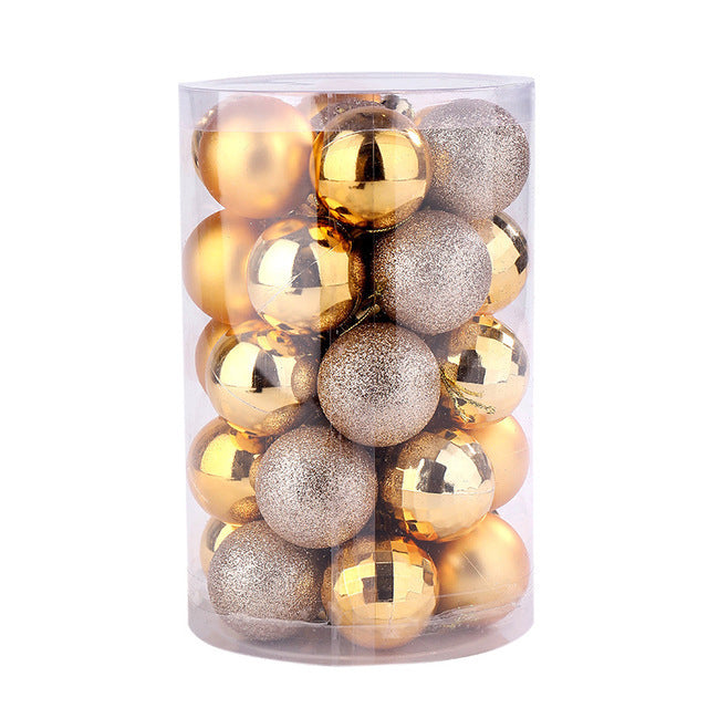 Navidad - Conjunto de 34 bolas de Navidad - Zhibo