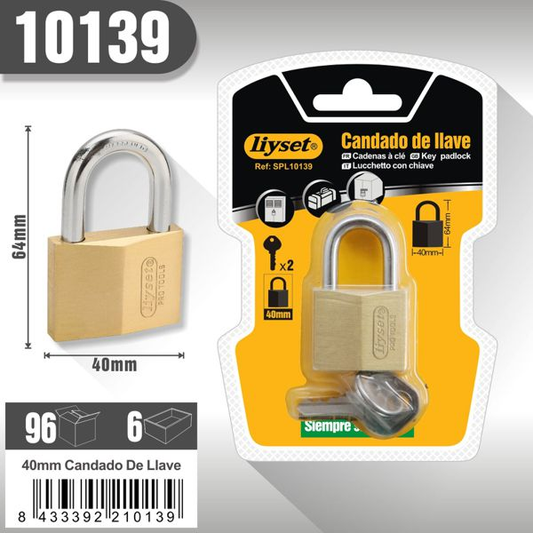 Liyset - Candado der Llave 40 x 64mm