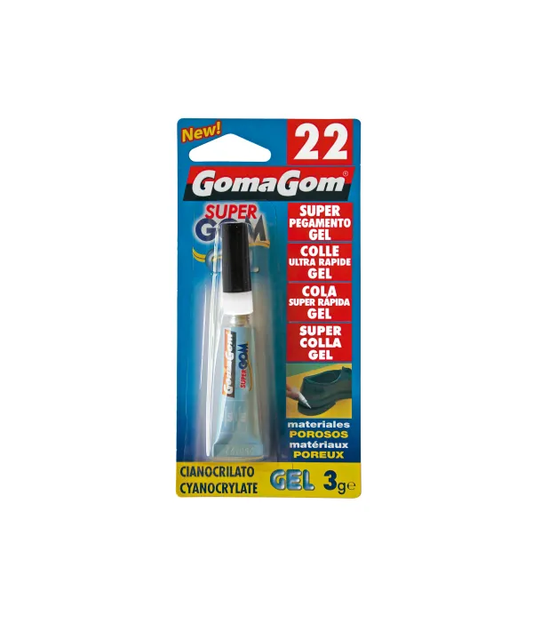 GomaGom - SUPER ADHESIVO INSTANTÁNEO 3g PRECISIÓN