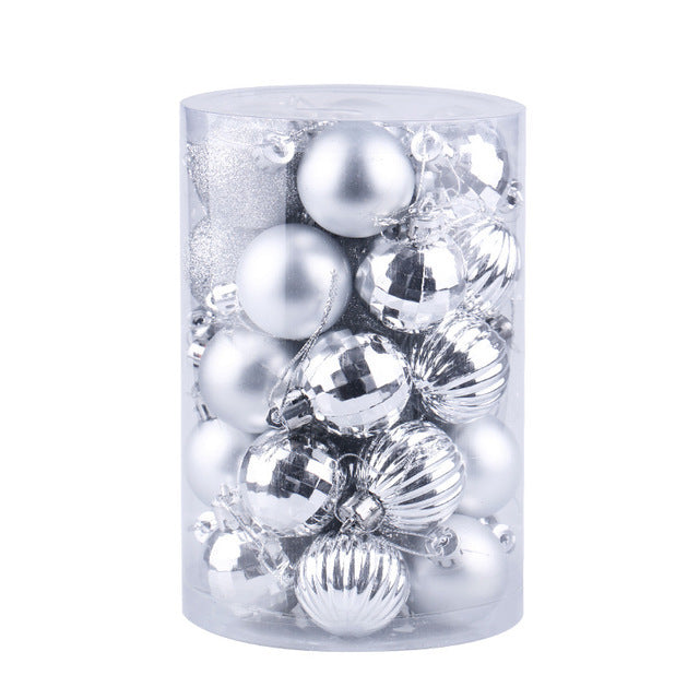 Navidad - Conjunto de 34 bolas de Navidad - Zhibo