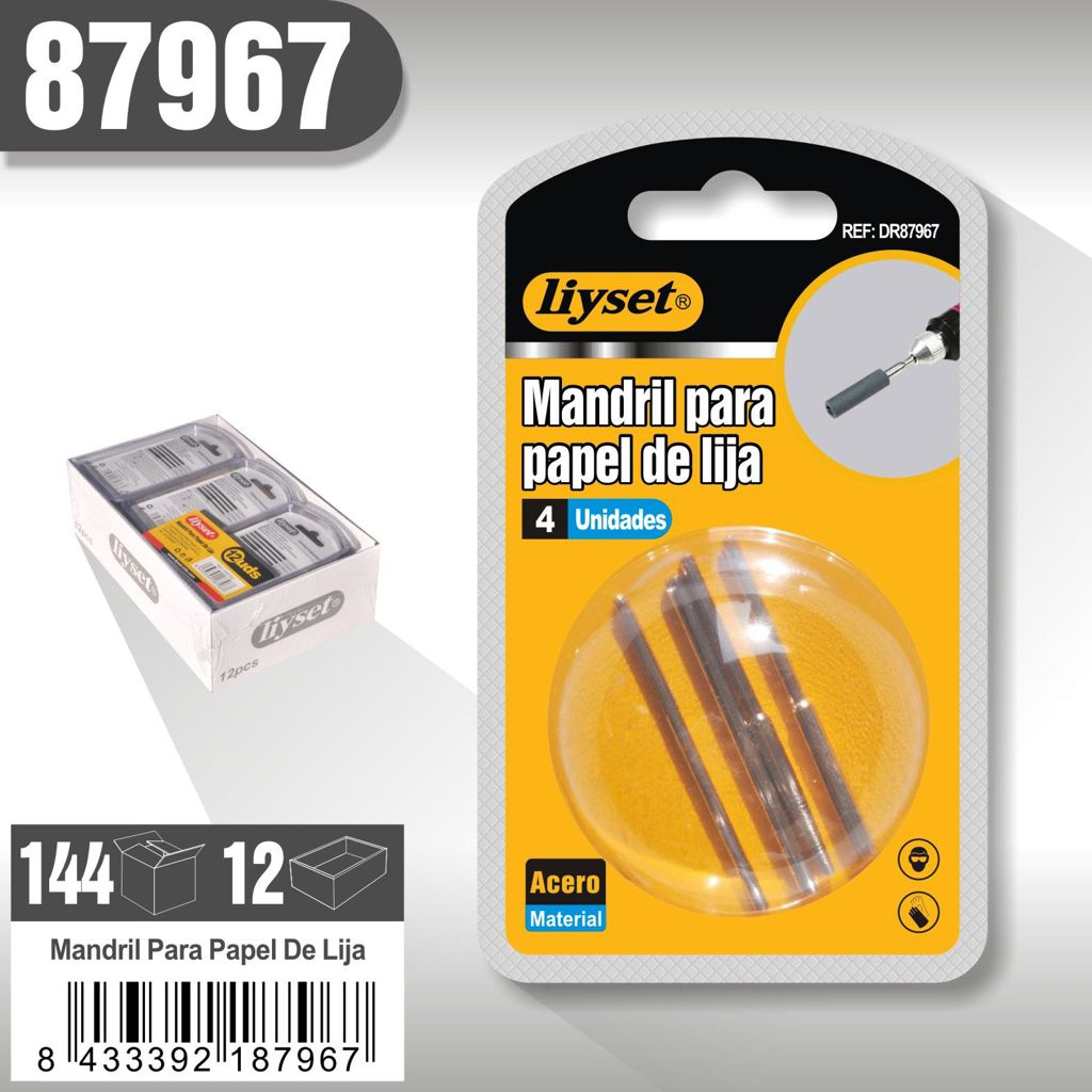 Liyset - Mnadril para Papel de Lija