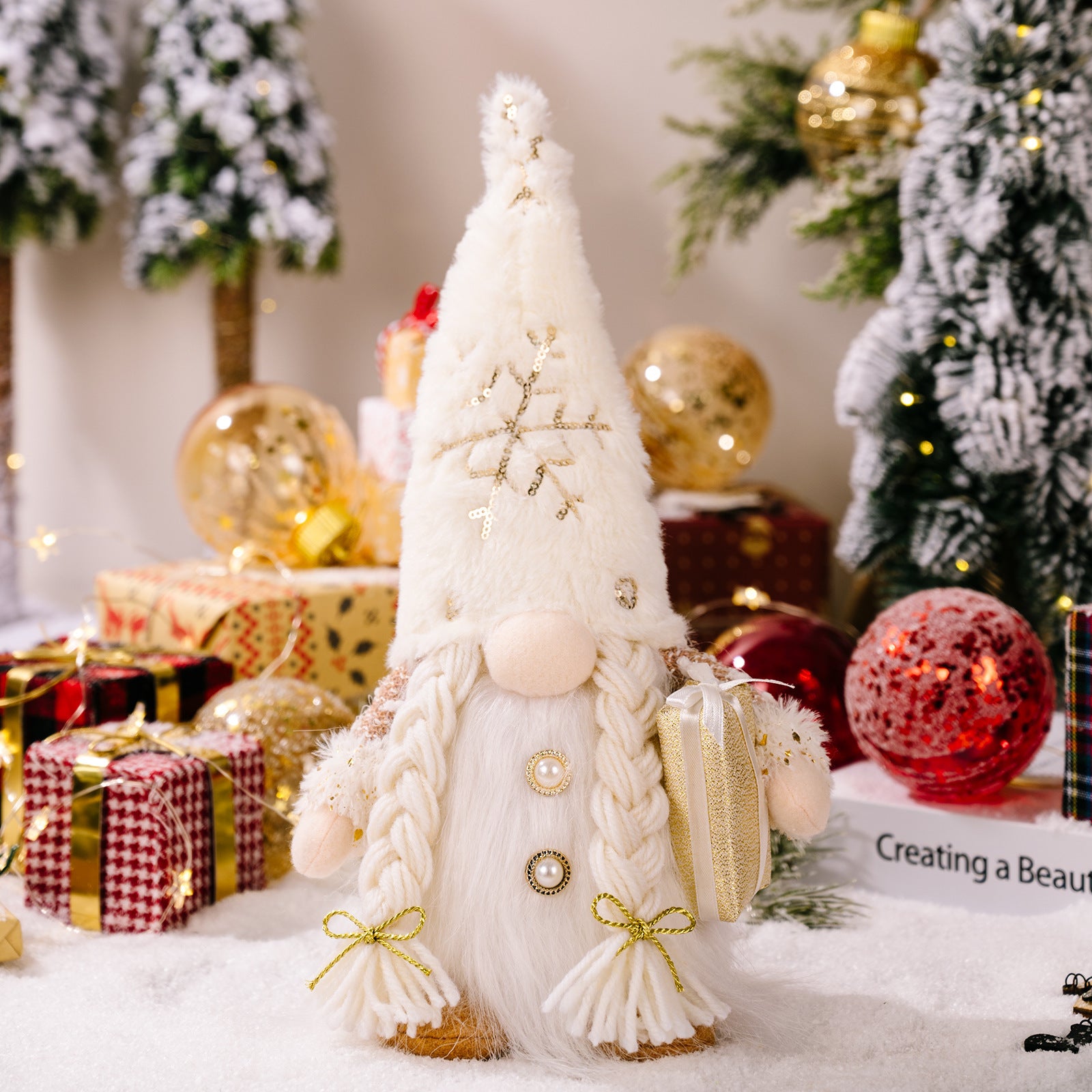 Navidad - Adorno de muñeca decorativa - Zhibo