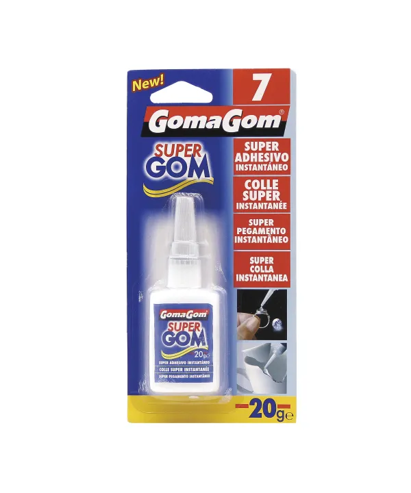 GomaGom - SUPER ADHESIVO INSTANTÁNEO 20g