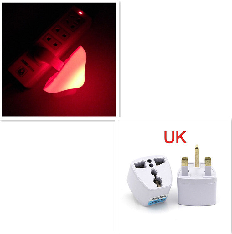 Lámpara de pared con luz nocturna LED tipo hongo